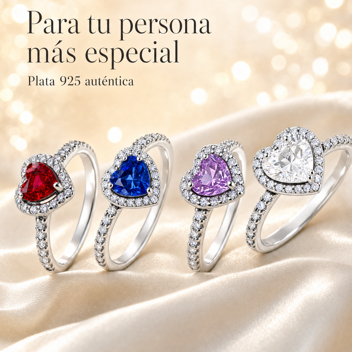 Anillo Plata 925 Compromiso